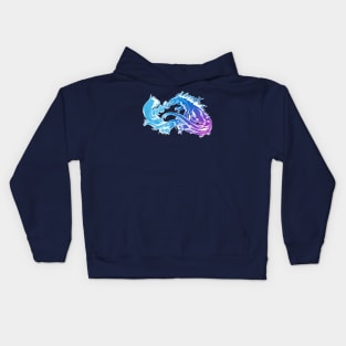 Kaiju Fantasy Lizard Kids Hoodie